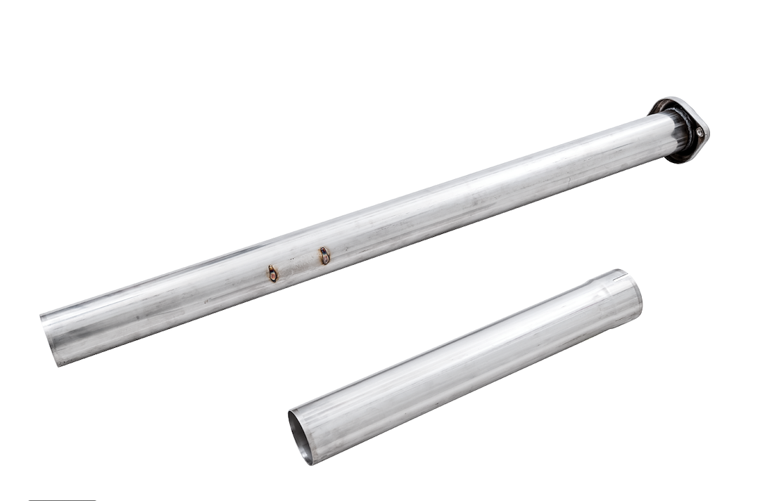 AWE Tuning Exhaust Pipe Intermediate, Performance, 3 Inch Diameter, Stainless Steel, Non-Resonated – 3020-11026