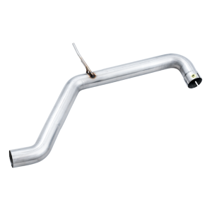 AWE Tuning Exhaust System Kit, Track Edition Cat-Back System, Stainless Steel, Without Muffler, Single Exhaust with Dual Outlet – 3020-22034