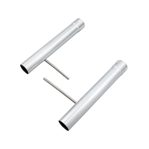 AWE Tuning Exhaust System Kit, Track Edition Cat-Back System, Stainless Steel, Without Muffler, Single Exhaust with Dual Outlet – 3020-22034