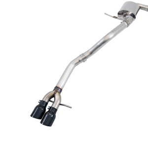 AWE Tuning Exhaust System Kit, Track Edition Cat-Back System, Stainless Steel, Without Muffler, Single Exhaust with Dual Exit, Rear Exit – 3020-23034