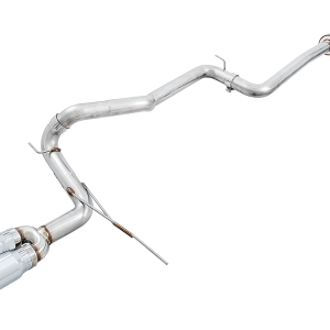 AWE Tuning Exhaust System Kit, Track Edition Cat-Back System, Stainless Steel, Without Muffler, Single Exhaust with Single Outlet – 3020-32034