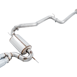 AWE Tuning Exhaust System Kit, Touring Edition Cat-Back System, Stainless Steel, Without Muffler, Single Exhaust with Single Outlet – 3020-32038