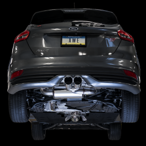 AWE Tuning Exhaust System Kit, Touring Edition Cat-Back System, Stainless Steel, Without Muffler, Single Exhaust with Single Outlet – 3020-32038