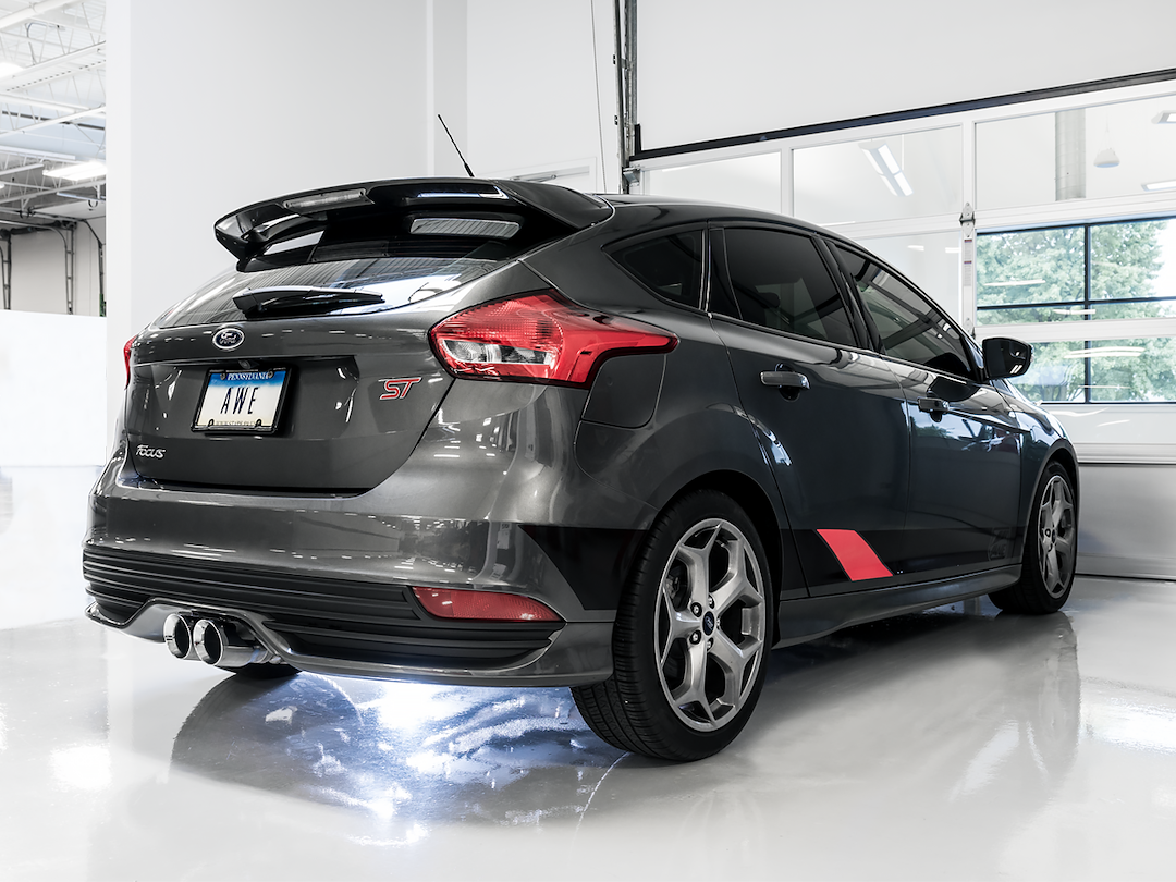 AWE Tuning Exhaust System Kit, Touring Edition Cat-Back System, Stainless Steel, Without Muffler, Single Exhaust with Single Outlet – 3020-32038
