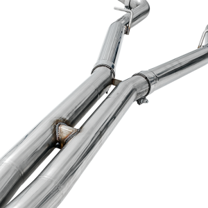 AWE Tuning Exhaust System Kit, Touring Edition Cat-Back System, Stainless Steel, Without Muffler, Single Exhaust with Single Outlet – 3020-32056