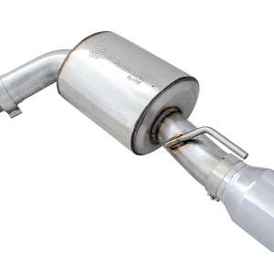 AWE Tuning Exhaust System Kit, Touring Edition Cat-Back System, Stainless Steel, Without Muffler, Single Exhaust with Single Outlet – 3020-32056
