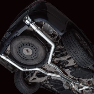 AWE Tuning Exhaust System Kit, Track Edition Cat-Back System, Stainless Steel, With Mufflers, Dual Exhaust with Dual Outlet, Rear Exit – 3020-32575