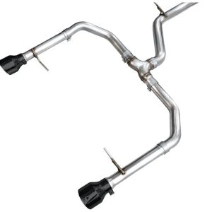 AWE Tuning Exhaust System Kit, Track Edition Cat-Back System, Stainless Steel, With Muffler, Single Exhaust with Dual Exit, Rear Exit – 3020-33275