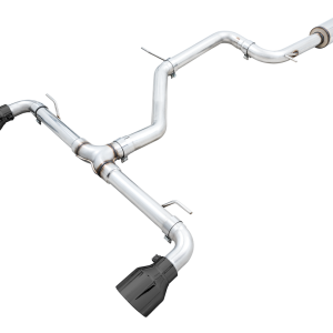AWE Tuning Exhaust System Kit, Track Edition Cat-Back System, Stainless Steel, Without Muffler, Single Exhaust with Dual Outlet – 3020-33658