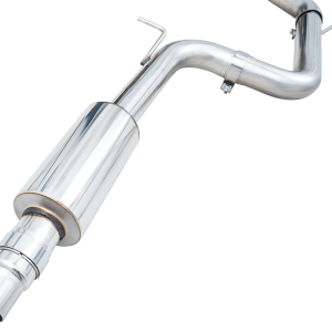 AWE Tuning Exhaust System Kit, Track Edition Cat-Back System, Stainless Steel, Without Muffler, Single Exhaust with Dual Outlet – 3020-33658