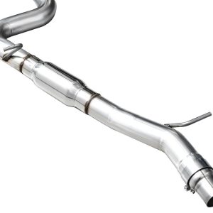 AWE Tuning Exhaust System Kit, Track Edition Cat-Back System, Stainless Steel, With Muffler, Single Exhaust with Dual Outlet, Rear Exit – 3020-42658