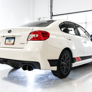 AWE Tuning Exhaust System Kit, Track Edition Cat-Back System, Stainless Steel, Without Muffler, Single Exhaust with Dual Outlet – 3020-43066