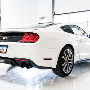 AWE Tuning Exhaust System Kit, Track Edition Cat-Back System, Stainless Steel, Without Muffler, Dual Exhaust with Dual Exits, Rear Exit – 3020-43072