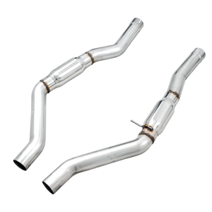 AWE Tuning Exhaust System Kit, Track Edition Cat-Back System, Stainless Steel, Without Muffler, Single Exhaust with Quad Outlet – 3020-43085