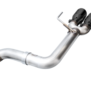 AWE Tuning Exhaust System Kit, Track Edition Cat-Back System, Stainless Steel, Without Muffler, Single Exhaust with Quad Outlet – 3020-43979