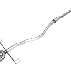 AWE Tuning Exhaust System Kit, Track Edition Cat-Back System, Stainless Steel, Without Muffler, Single Exhaust with Triple Outlet – 3020-52335