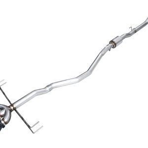 AWE Tuning Exhaust System Kit, Track Edition Cat-Back System, Stainless Steel, Without Muffler, Single Exhaust with Triple Outlet – 3020-53335