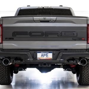 AWE Tuning Exhaust System Kit, Switchpath ™ Cat-Back System, Stainless Steel, With Muffler, Dual Exhaust with Dual Exit, Rear Exit – 3025-32852