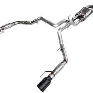AWE Tuning Exhaust System Kit, Switchpath ™ Cat-Back System, Stainless Steel, With Muffler, Dual Exhaust with Dual Exit, Rear Exit – 3025-33356