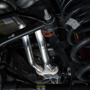 AWE Tuning Exhaust System Kit, Switchpath ™ Cat-Back System, Stainless Steel, With Muffler, Dual Exhaust with Dual Exit, Rear Exit – 3025-33356