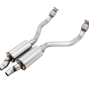 AWE Tuning Exhaust Pipe Header, Resonated – 3215-11030
