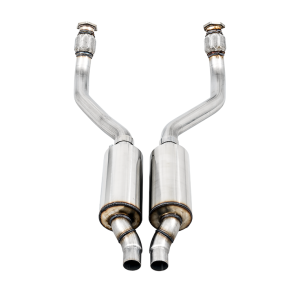 AWE Tuning Exhaust Pipe Header, Resonated – 3215-11030
