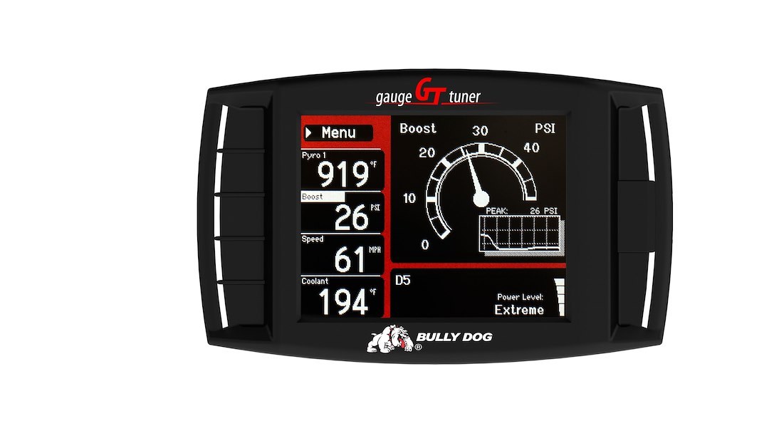 Bully Dog Computer Programmer, Triple Dog ® Gt, Performance, IN-Cabin with Navigation Buttons, Reads and Clears Diagnostic Trouble Codes – 40420