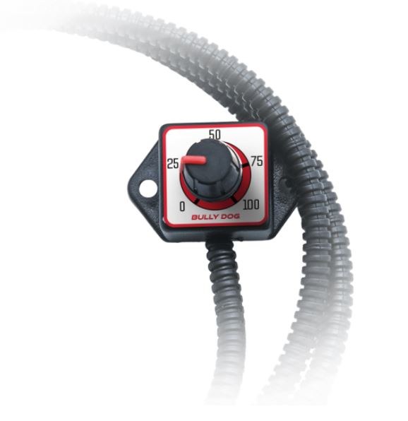 Bully Dog Throttle Sensitivity Booster, Thruster, Reduces Throttle Response Time and Improves Acceleration, With Control Knob – 49009