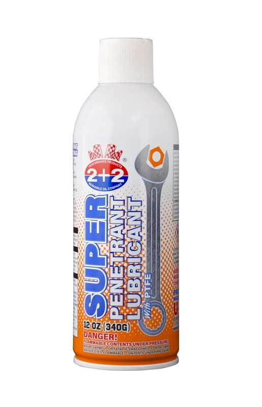Berkible Penetrating Oil, 2+2 ®, Use to Loosen Frozen Parts/ Start Wet Engines/ Stops Rust, 12 Ounce Bottle, Single – B404