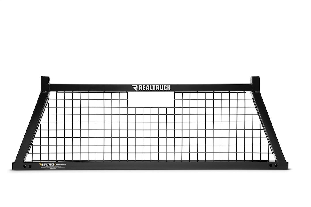 Backrack Headache Rack, Safety Rack, Mesh, Powder Coated, Black, Steel, Requires Installation Kit – 10800