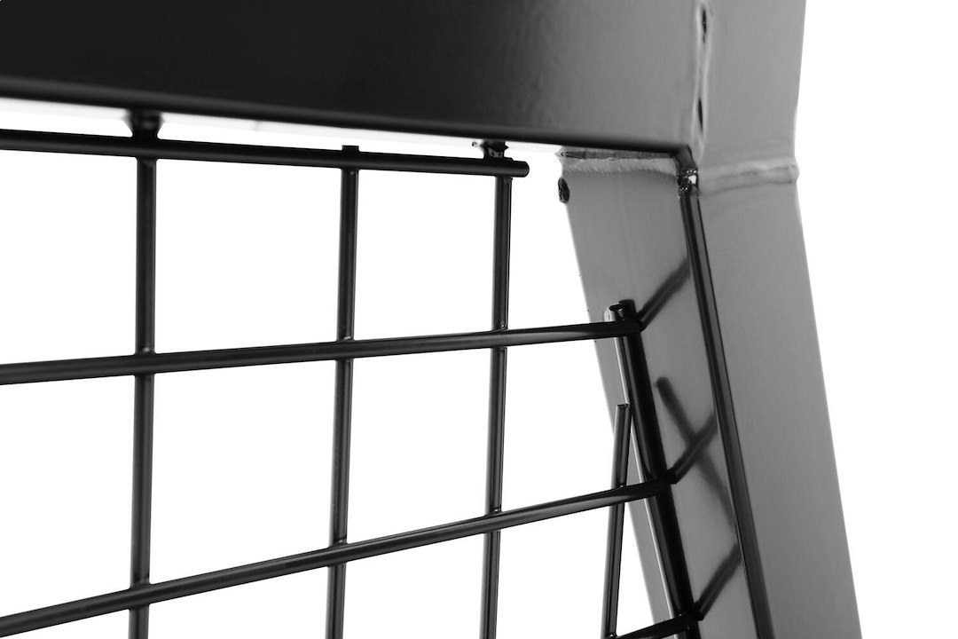 Backrack Headache Rack, Safety Rack, Mesh, Powder Coated, Black, Steel, Requires Installation Kit – 10900