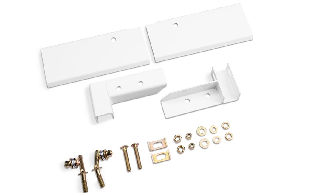 Backrack Headache Rack Mounting Kit, For Backrack Racks, White – 30327W