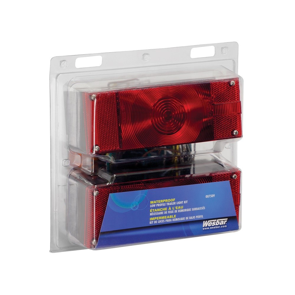 Bargman Trailer Light, Tail/ Side Marker Light, Red/ Amber Lens – 007509