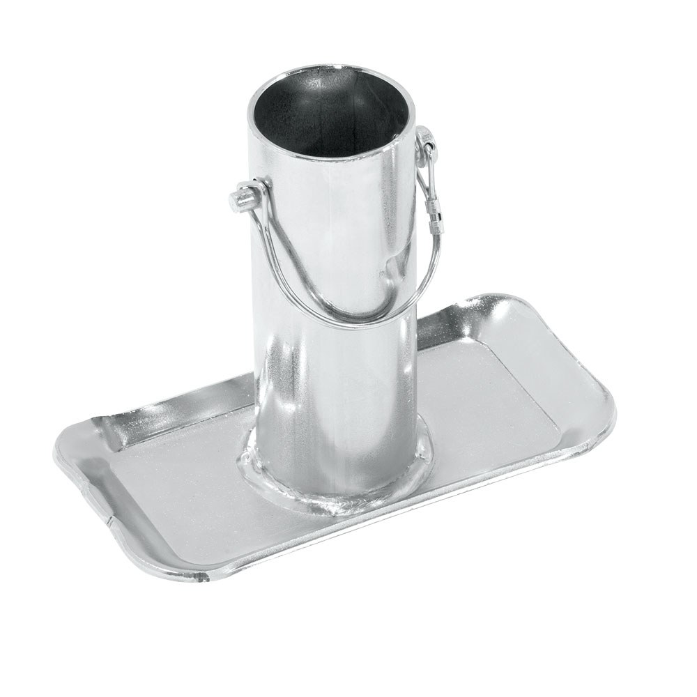 Bulldog/Fult Trailer Tongue Jack Foot Plate, Fits 2000 to 5000 Pound Capacity Jack with 2 Inch Inner Tube, 6.2 Inch Height – 018098