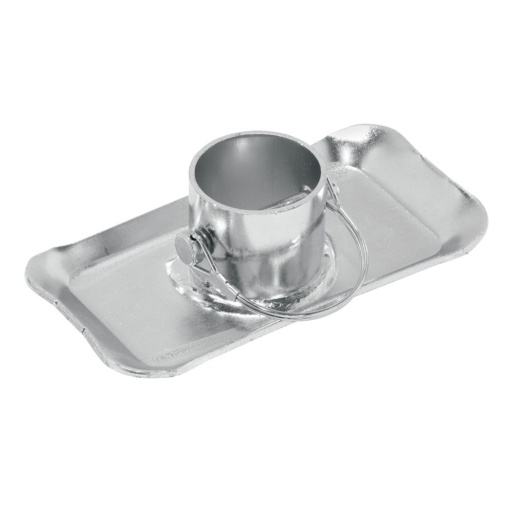Bulldog/Fult Trailer Tongue Jack Foot Plate, Fits Bulldog Series 150/ 170 2000 to 5000 Pound Capacity Jack, 2.1 Inch Height – 0185640301
