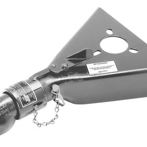 Bulldog/Fult Trailer Coupler, Collar-Lok ™, Class III A-Frame Tongue, 5000 Pound Lift Capacity, For 2 Inch Ball, Low Profile Latch – 028288