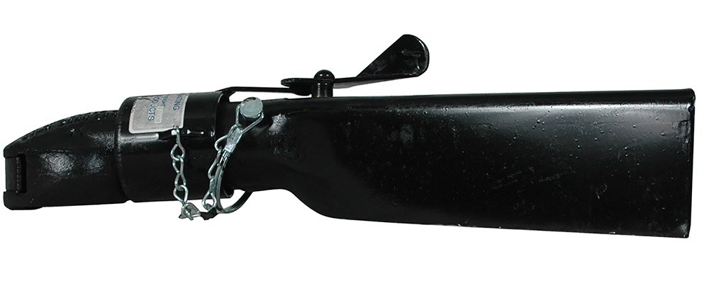 Bulldog/Fult Trailer Coupler, Collar-Lok ™, Class III A-Frame Tongue, 5000 Pound Lift Capacity, For 2 Inch Ball, Low Profile Latch – 028288