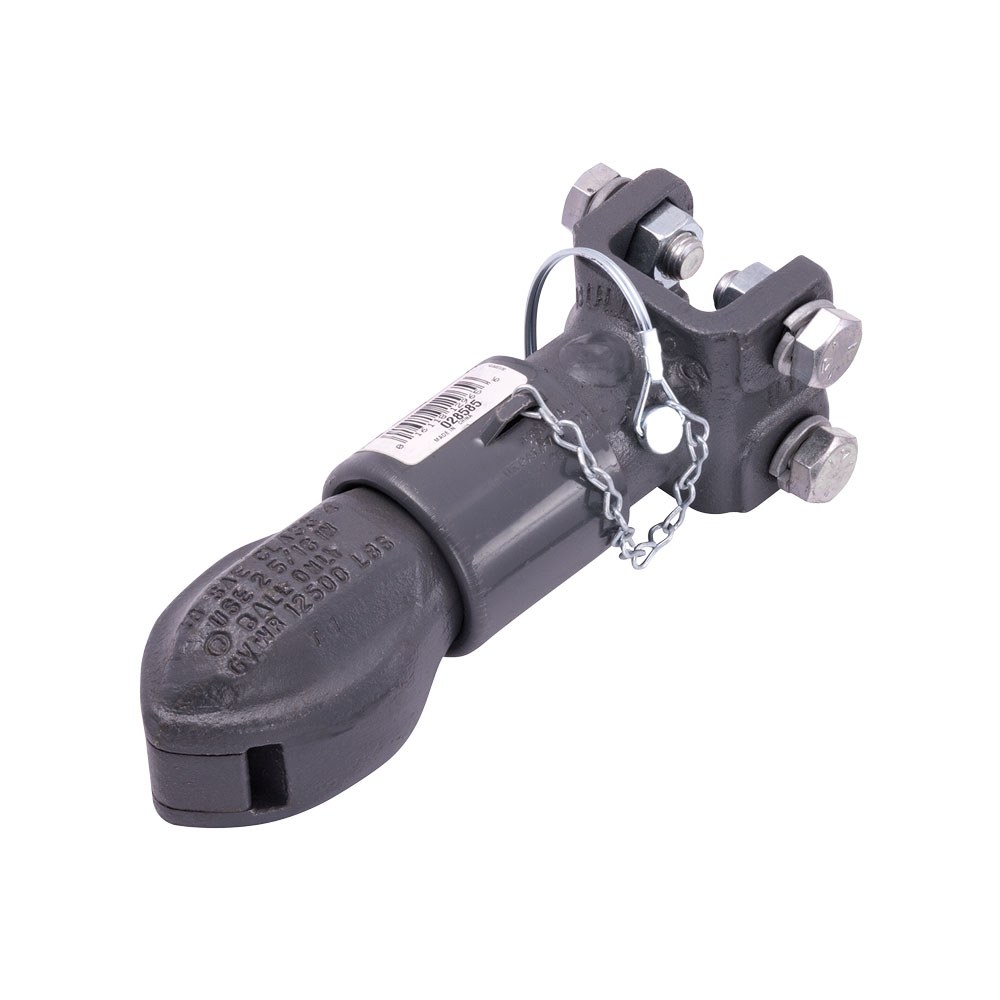 Bulldog/Fult Trailer Coupler, For Use with Utility/ Horse/ Livestock/ Cargo and Construction Trailers, 3 Inch Channel Width – 028585