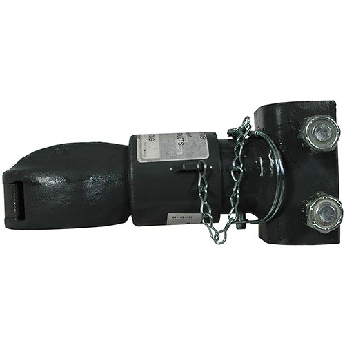 Bulldog/Fult Trailer Coupler, Collar-Lok ™, Adjustable Channel, 12500 Pound Lift Capacity, For 2-5/16 Inch Ball, Pin Style Latch – 028630