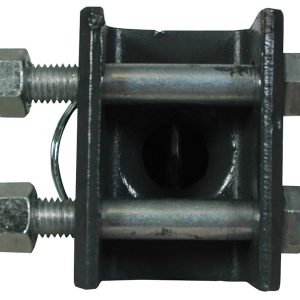 Bulldog/Fult Trailer Coupler, Collar-Lok ™, Adjustable Channel, 12500 Pound Lift Capacity, For 2-5/16 Inch Ball, Pin Style Latch – 028630