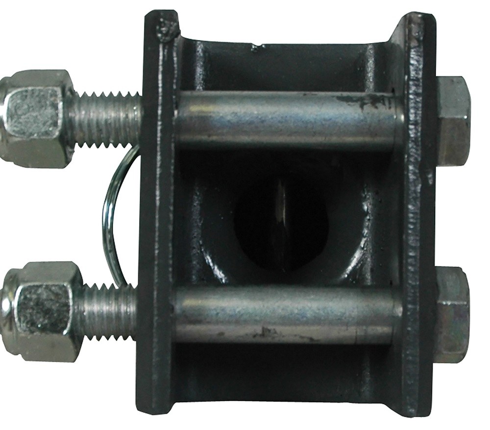 Bulldog/Fult Trailer Coupler, Collar-Lok ™, Adjustable Channel, 12500 Pound Lift Capacity, For 2-5/16 Inch Ball, Pin Style Latch – 028630