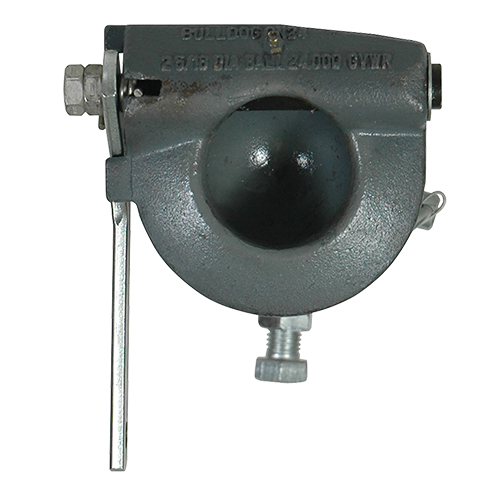 Bulldog/Fult Gooseneck Trailer Coupler, Adjustable Round, 25000 Pound Capacity, 2-5/16 Inch Ball, 8 Inch Adjustment – 0289340317