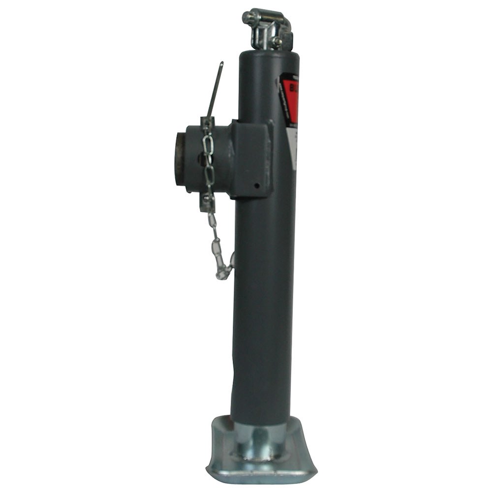 Bulldog/Fult Trailer Tongue Jack, Round Topwind Swivel Jack, 5000 Pound Lift Capacity, 10 Inch Travel – 178101