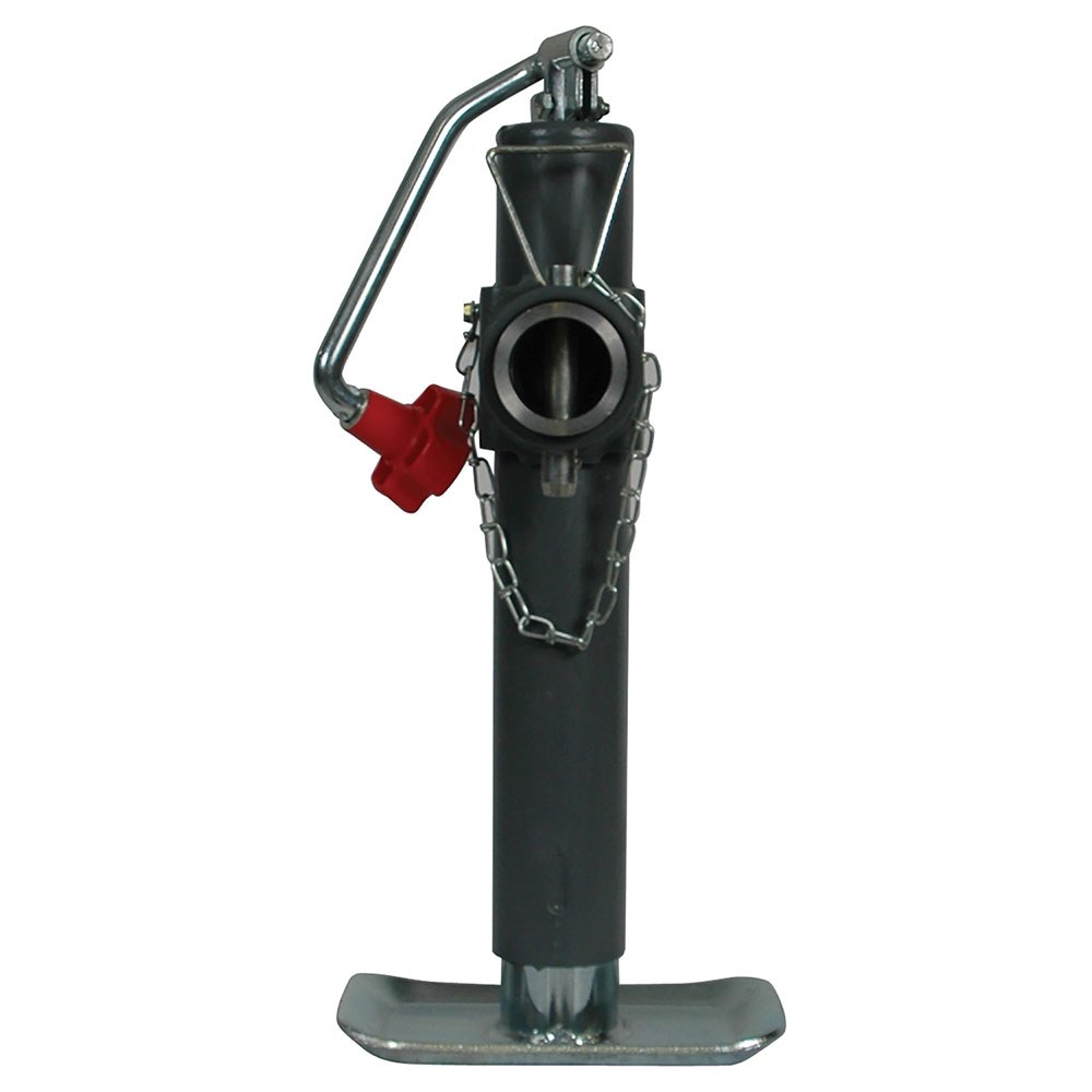 Bulldog/Fult Trailer Tongue Jack, Round Topwind Swivel Jack, 5000 Pound Lift Capacity, 10 Inch Travel – 178101