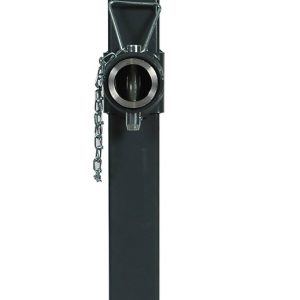Bulldog/Fult Trailer Tongue Jack, Manual Square Sidewind Swivel Jack, 3000 Pound Lift 5000 Pound Support Capacity, 15 Inch Travel – 195356