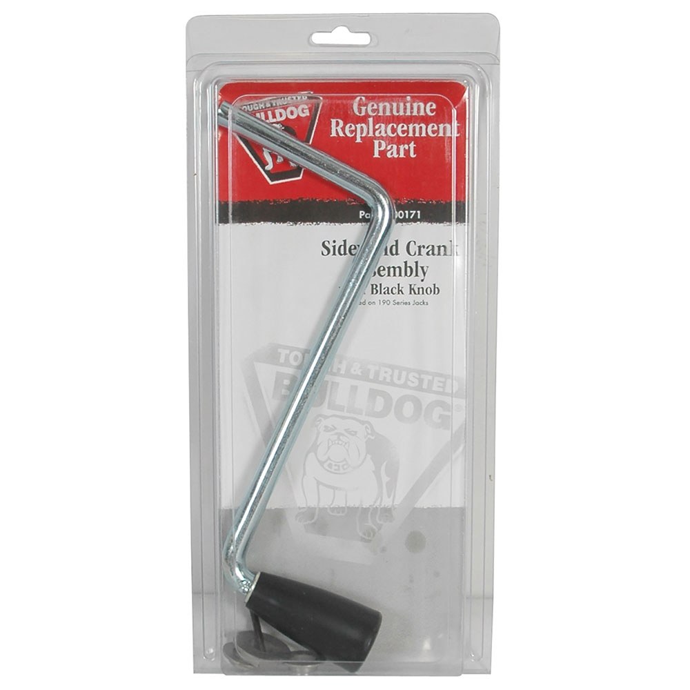 Bulldog/Fult Trailer Tongue Jack Crank, Use with Bulldog 190 Series Square Sidewind and Crown 7000/ 8000 Pound Capacity Jack – 500171