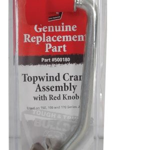 Bulldog/Fult Trailer Tongue Jack Crank, Use with Bulldog 150/ 160/ 170 Series 2000 to 5000 Pound Capacity Topwind Jack, 6-3/4 Inch Radius – 500180
