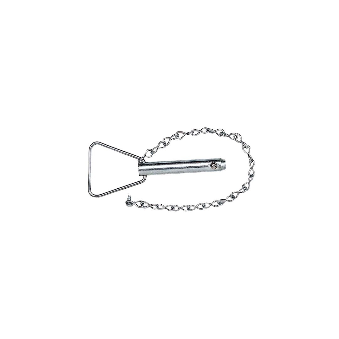 Bulldog/Fult Trailer Tongue Jack Lock Pin, Use with Bulldog 150/ 170 Series 5000 Pound Lift Capacity Topwind Jack, 9/16 Inch Diameter – 500243