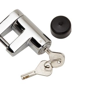 Bulldog/Fult Trailer Coupler Lock, Lifelong (r ), Chrome – 580403