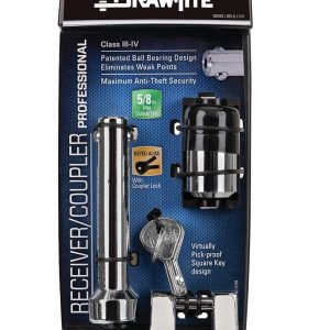 Bulldog/Fult Trailer Hitch Pin, Lifelong (r ), Dogbone, 5/8 Inch Diameter, For Use with Class III/ IV Hitch, Keyed Lock and Coupler – 580404